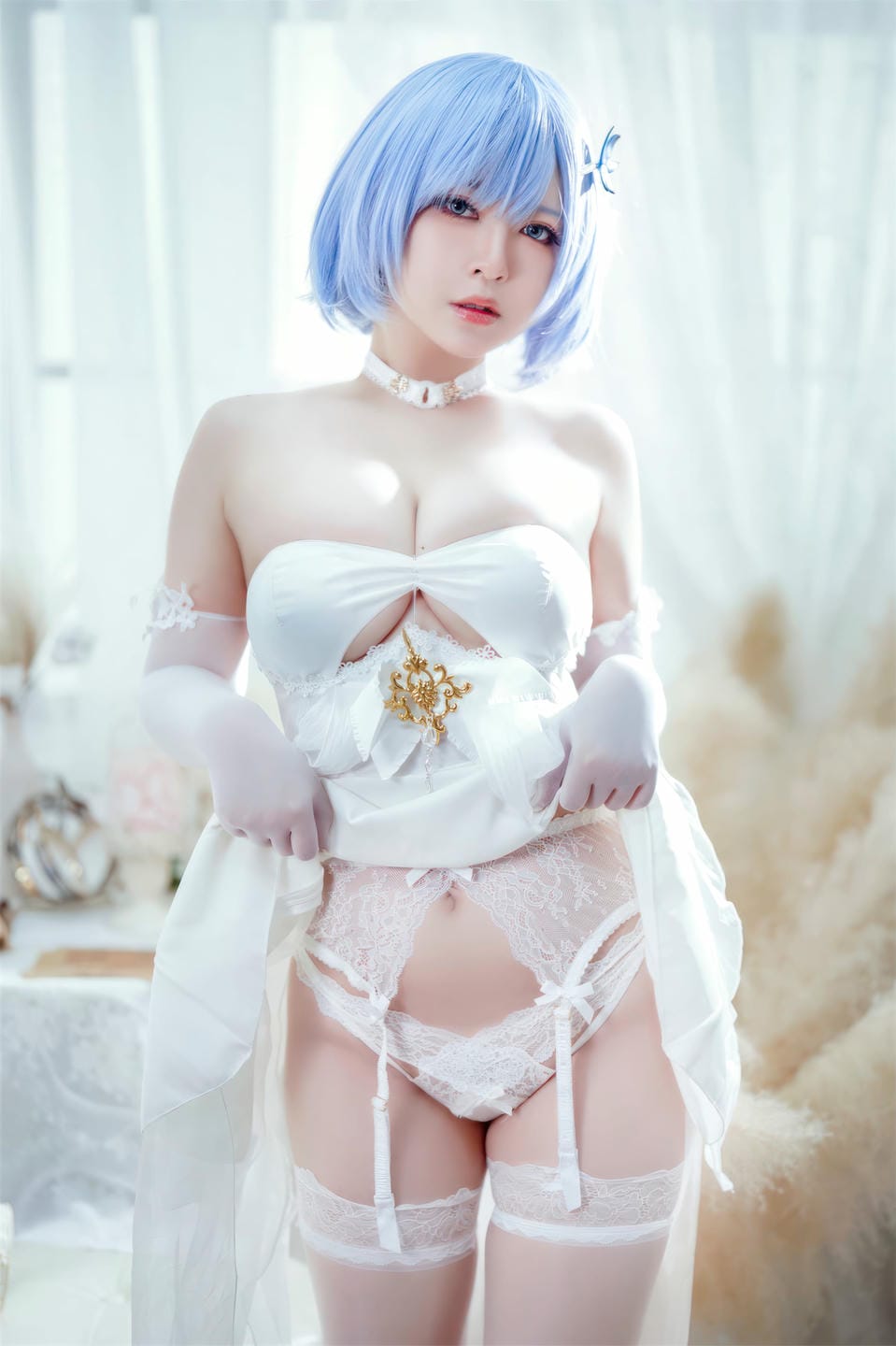 半半子 - 碧蓝航线 恰巴耶夫 白骑兵的旋律 礼服 [64P2V-306M] 1 (36).jpg